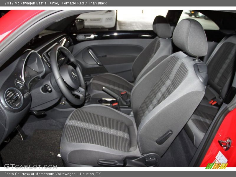Titan Black Interior - 2012 Beetle Turbo 