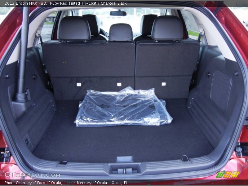 Ruby Red Tinted Tri-Coat / Charcoal Black 2013 Lincoln MKX FWD