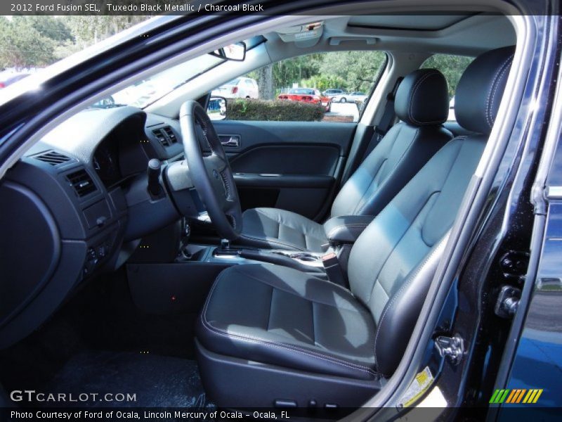 Tuxedo Black Metallic / Charcoal Black 2012 Ford Fusion SEL