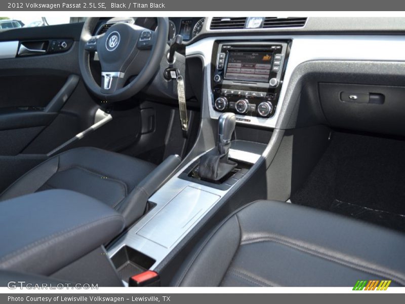 Black / Titan Black 2012 Volkswagen Passat 2.5L SE