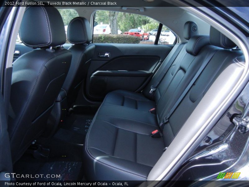 Tuxedo Black Metallic / Charcoal Black 2012 Ford Fusion SEL