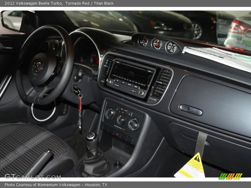Tornado Red / Titan Black 2012 Volkswagen Beetle Turbo