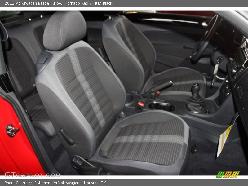 Tornado Red / Titan Black 2012 Volkswagen Beetle Turbo