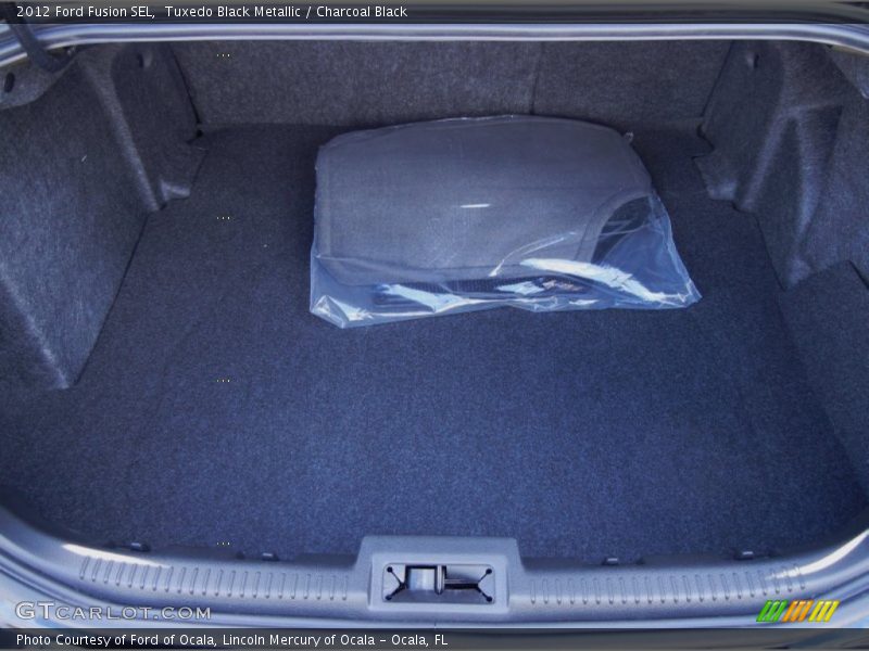 Tuxedo Black Metallic / Charcoal Black 2012 Ford Fusion SEL