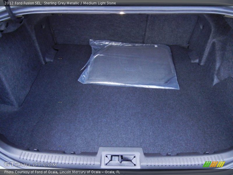 Sterling Grey Metallic / Medium Light Stone 2012 Ford Fusion SEL