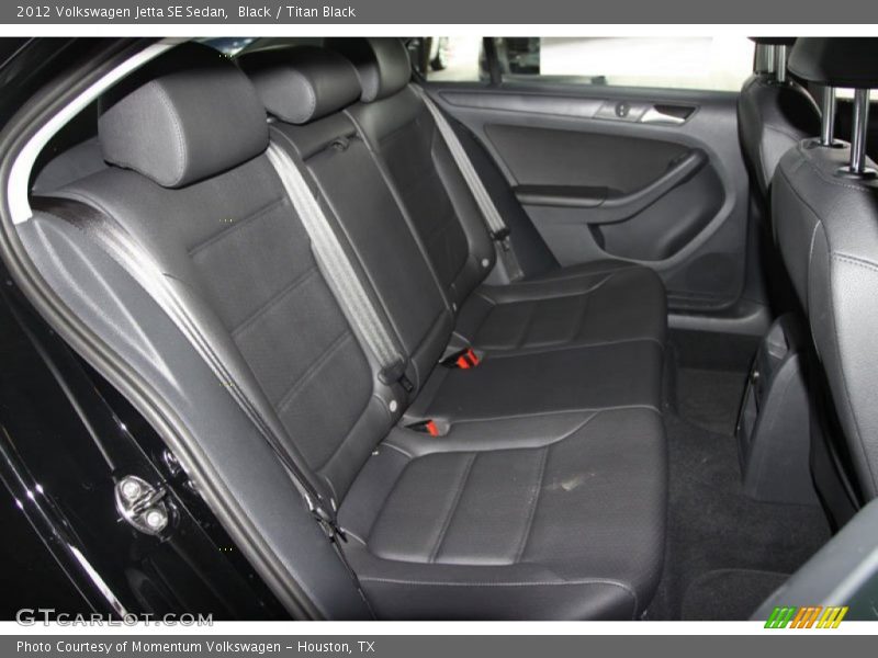 Black / Titan Black 2012 Volkswagen Jetta SE Sedan