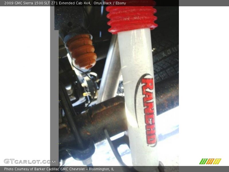 Onyx Black / Ebony 2009 GMC Sierra 1500 SLT Z71 Extended Cab 4x4