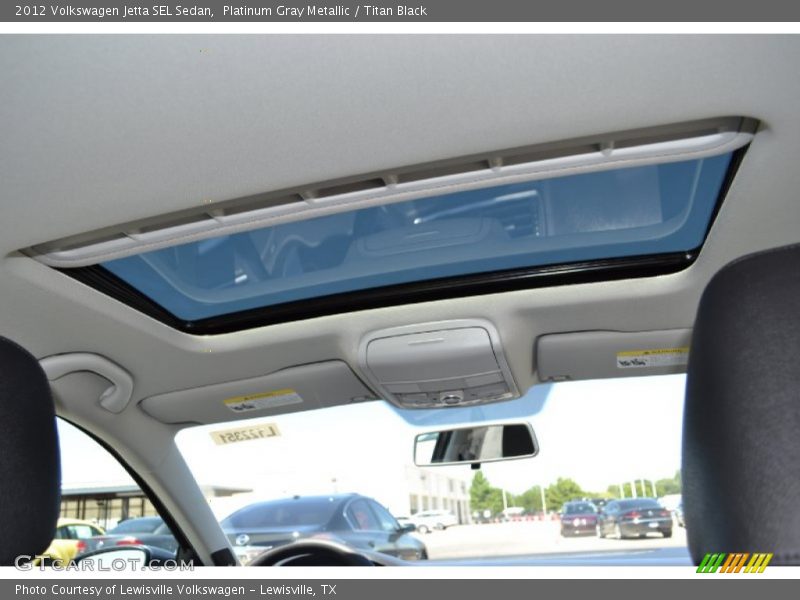 Platinum Gray Metallic / Titan Black 2012 Volkswagen Jetta SEL Sedan