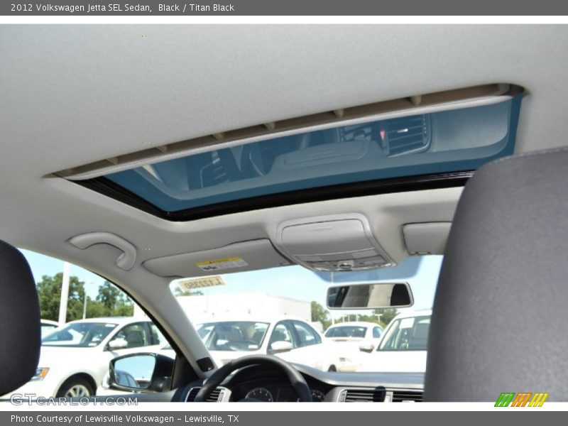Black / Titan Black 2012 Volkswagen Jetta SEL Sedan