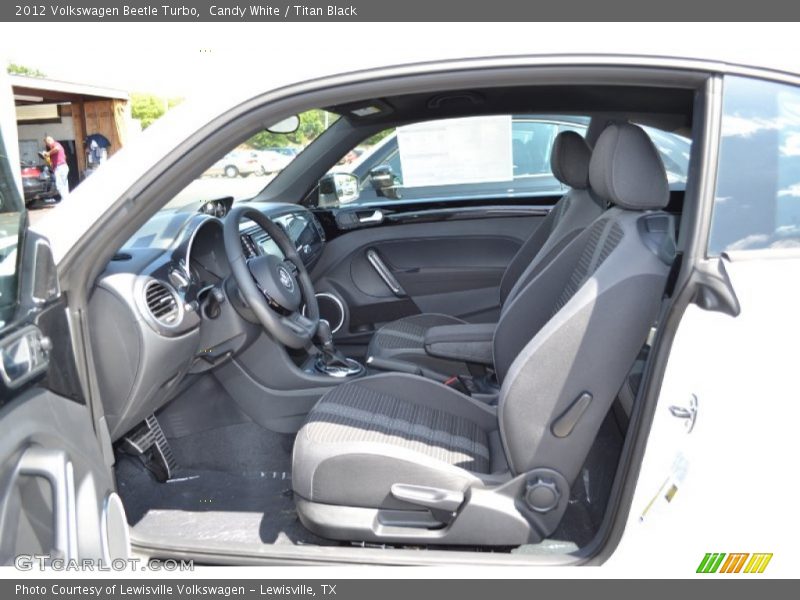Candy White / Titan Black 2012 Volkswagen Beetle Turbo