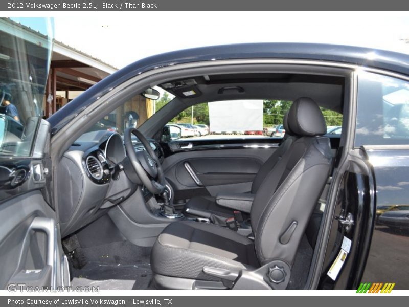 Black / Titan Black 2012 Volkswagen Beetle 2.5L