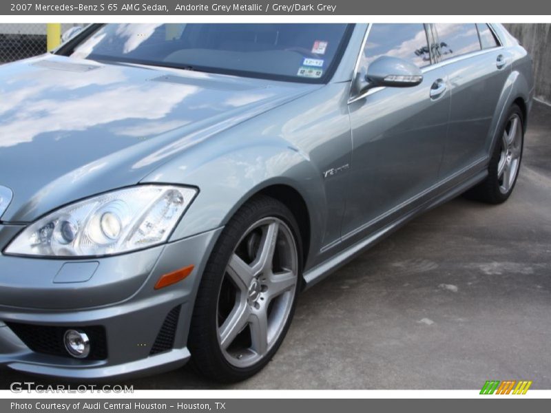 Andorite Grey Metallic / Grey/Dark Grey 2007 Mercedes-Benz S 65 AMG Sedan