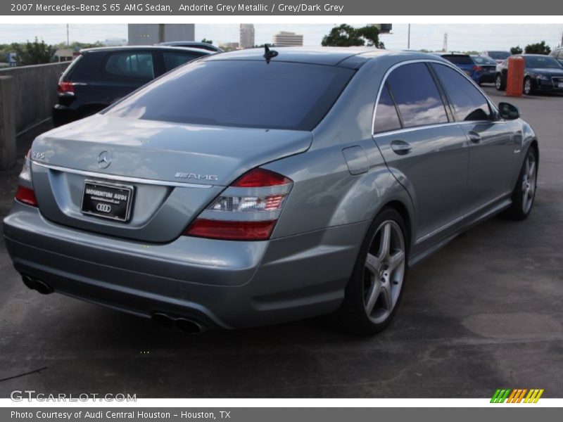 Andorite Grey Metallic / Grey/Dark Grey 2007 Mercedes-Benz S 65 AMG Sedan