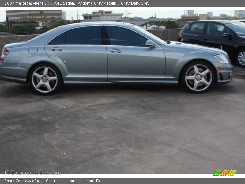 Andorite Grey Metallic / Grey/Dark Grey 2007 Mercedes-Benz S 65 AMG Sedan