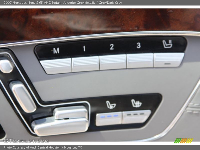 Andorite Grey Metallic / Grey/Dark Grey 2007 Mercedes-Benz S 65 AMG Sedan