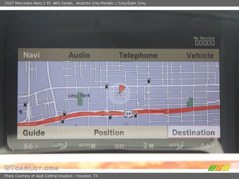 Andorite Grey Metallic / Grey/Dark Grey 2007 Mercedes-Benz S 65 AMG Sedan