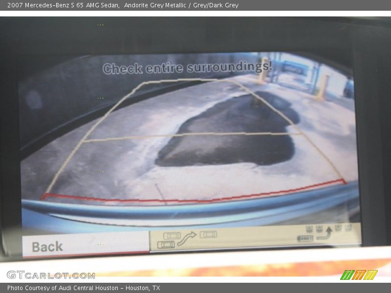 Andorite Grey Metallic / Grey/Dark Grey 2007 Mercedes-Benz S 65 AMG Sedan