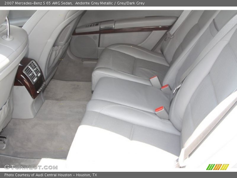 Andorite Grey Metallic / Grey/Dark Grey 2007 Mercedes-Benz S 65 AMG Sedan