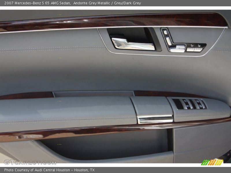 Andorite Grey Metallic / Grey/Dark Grey 2007 Mercedes-Benz S 65 AMG Sedan
