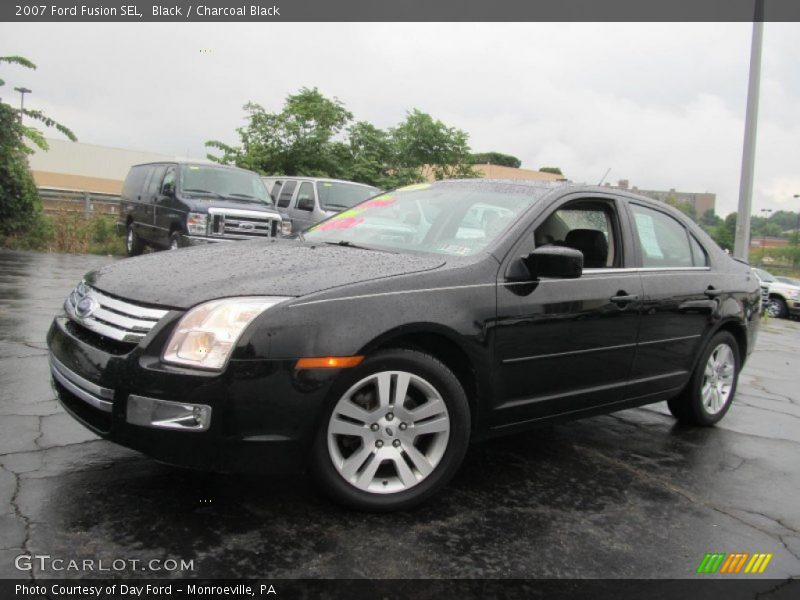 Black / Charcoal Black 2007 Ford Fusion SEL