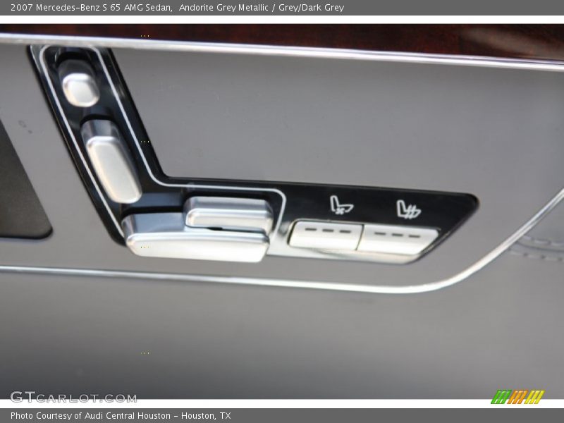 Andorite Grey Metallic / Grey/Dark Grey 2007 Mercedes-Benz S 65 AMG Sedan