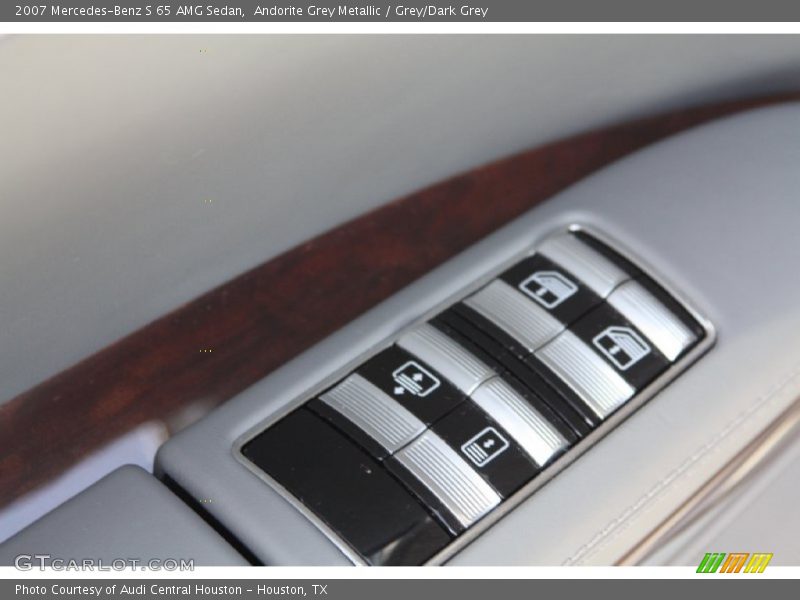 Andorite Grey Metallic / Grey/Dark Grey 2007 Mercedes-Benz S 65 AMG Sedan