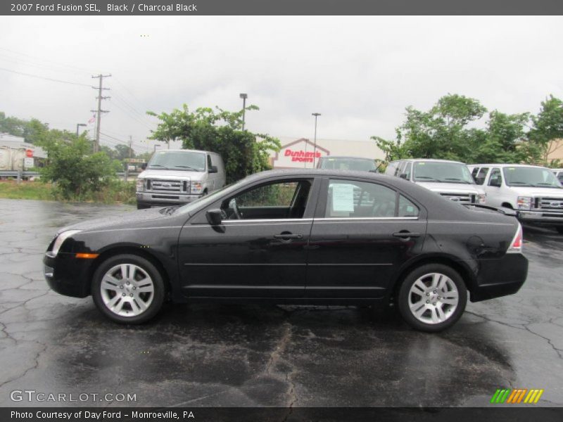 Black / Charcoal Black 2007 Ford Fusion SEL