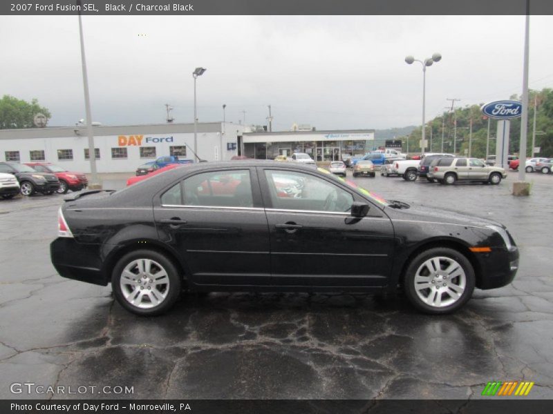 Black / Charcoal Black 2007 Ford Fusion SEL