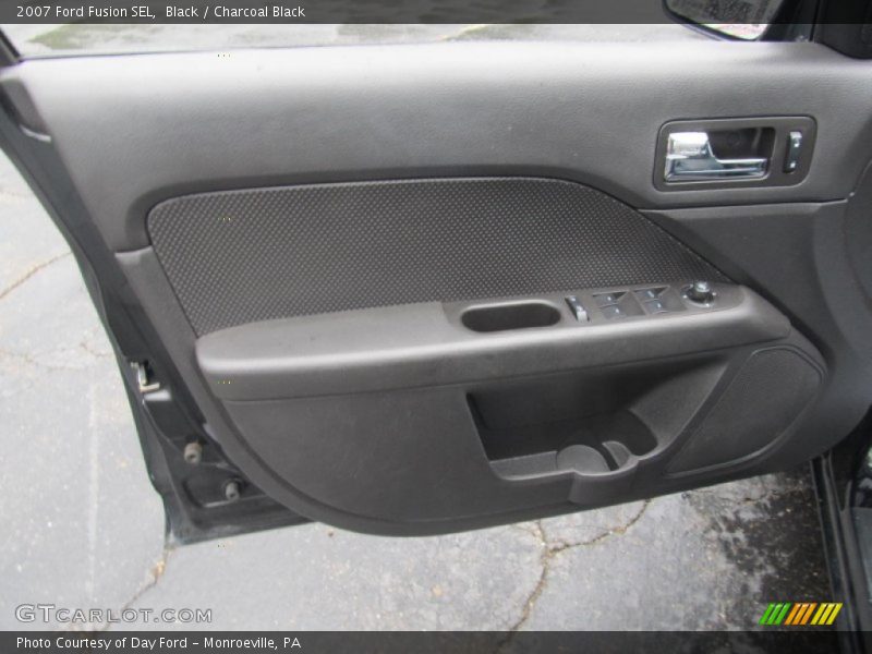 Black / Charcoal Black 2007 Ford Fusion SEL