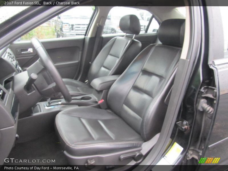 Black / Charcoal Black 2007 Ford Fusion SEL