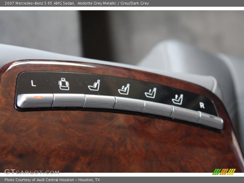 Andorite Grey Metallic / Grey/Dark Grey 2007 Mercedes-Benz S 65 AMG Sedan
