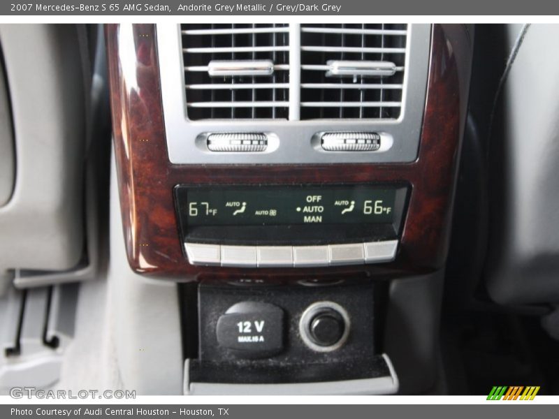 Andorite Grey Metallic / Grey/Dark Grey 2007 Mercedes-Benz S 65 AMG Sedan