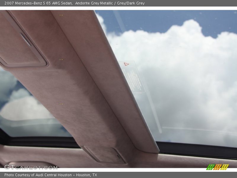 Andorite Grey Metallic / Grey/Dark Grey 2007 Mercedes-Benz S 65 AMG Sedan