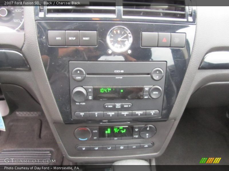 Black / Charcoal Black 2007 Ford Fusion SEL