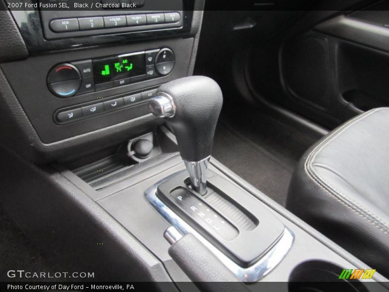 Black / Charcoal Black 2007 Ford Fusion SEL