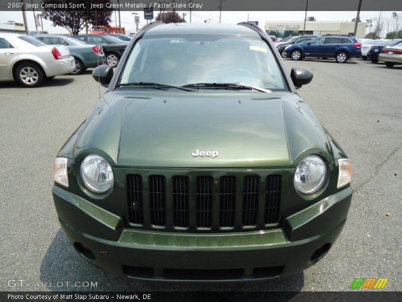 Jeep Green Metallic / Pastel Slate Gray 2007 Jeep Compass Sport