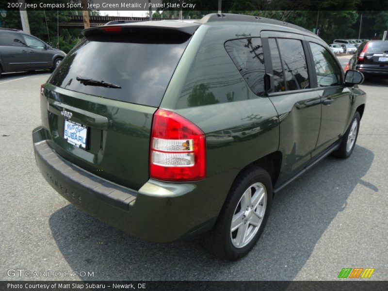 Jeep Green Metallic / Pastel Slate Gray 2007 Jeep Compass Sport