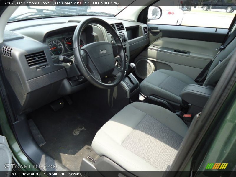 Jeep Green Metallic / Pastel Slate Gray 2007 Jeep Compass Sport