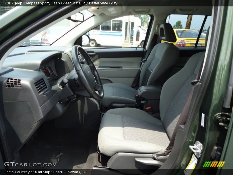 Jeep Green Metallic / Pastel Slate Gray 2007 Jeep Compass Sport