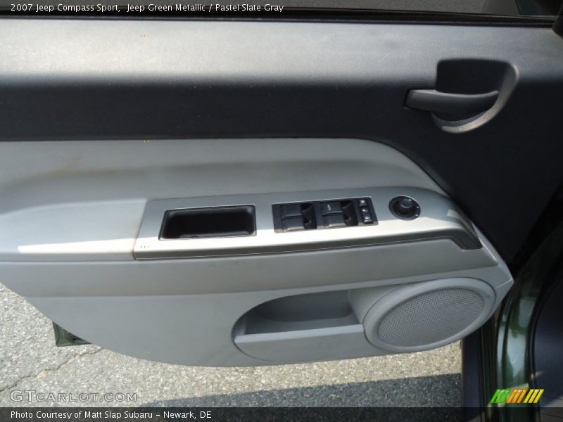 Jeep Green Metallic / Pastel Slate Gray 2007 Jeep Compass Sport