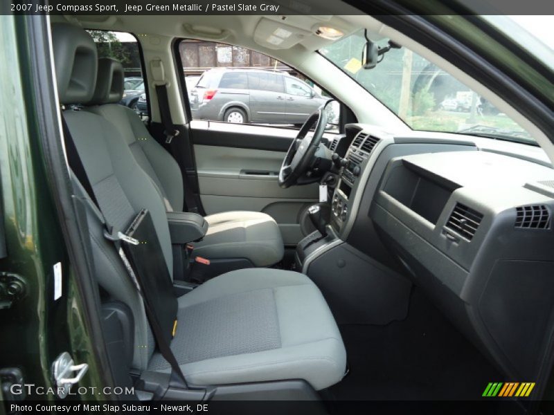 Jeep Green Metallic / Pastel Slate Gray 2007 Jeep Compass Sport