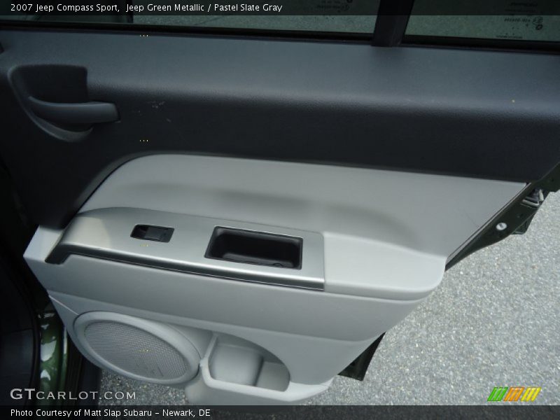 Jeep Green Metallic / Pastel Slate Gray 2007 Jeep Compass Sport