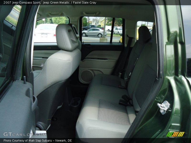 Jeep Green Metallic / Pastel Slate Gray 2007 Jeep Compass Sport