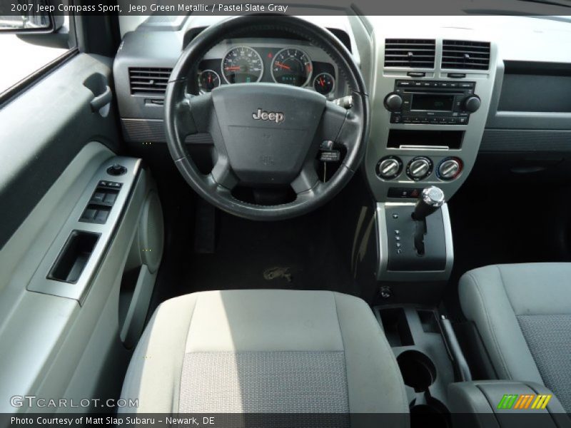 Jeep Green Metallic / Pastel Slate Gray 2007 Jeep Compass Sport