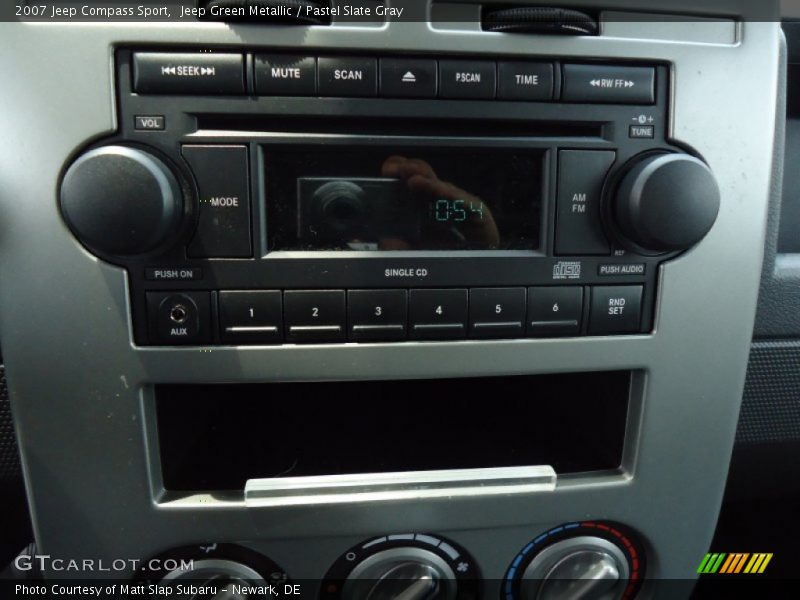 Jeep Green Metallic / Pastel Slate Gray 2007 Jeep Compass Sport