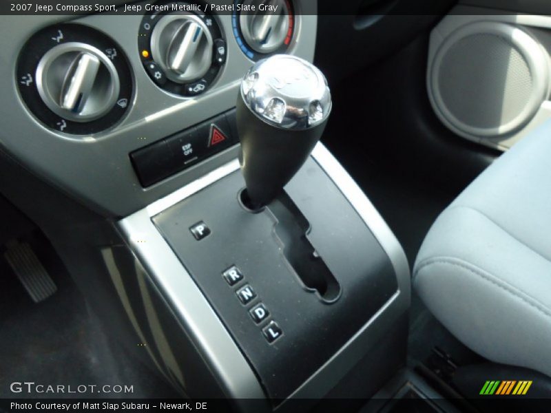 Jeep Green Metallic / Pastel Slate Gray 2007 Jeep Compass Sport