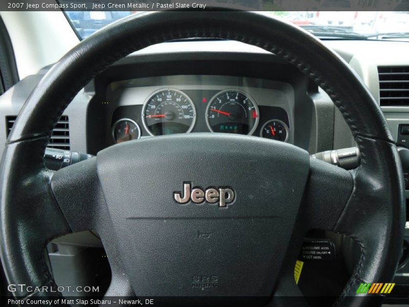 Jeep Green Metallic / Pastel Slate Gray 2007 Jeep Compass Sport