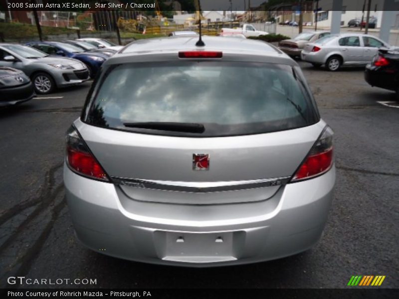 Star Silver / Charcoal 2008 Saturn Astra XE Sedan