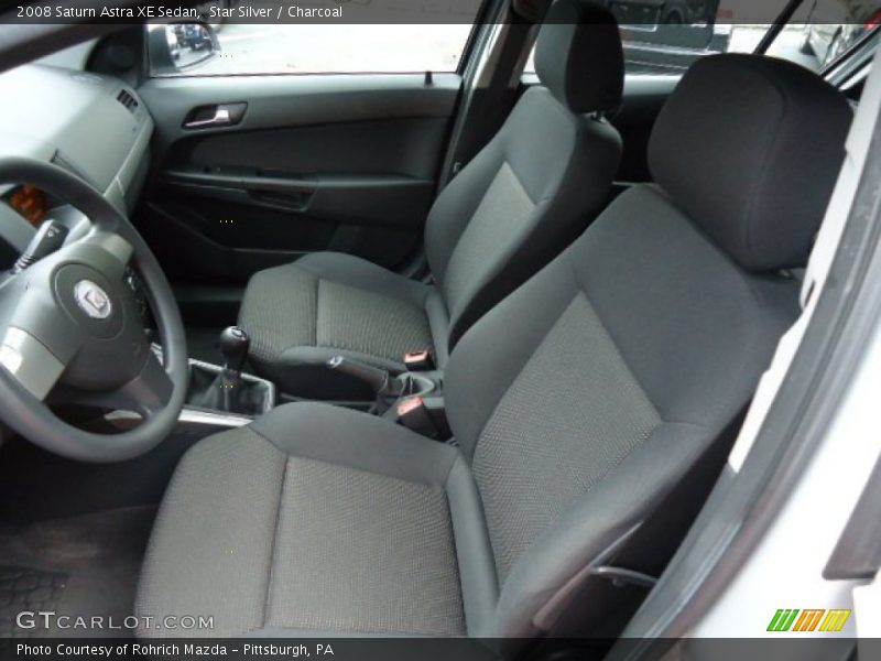 Front Seat of 2008 Astra XE Sedan