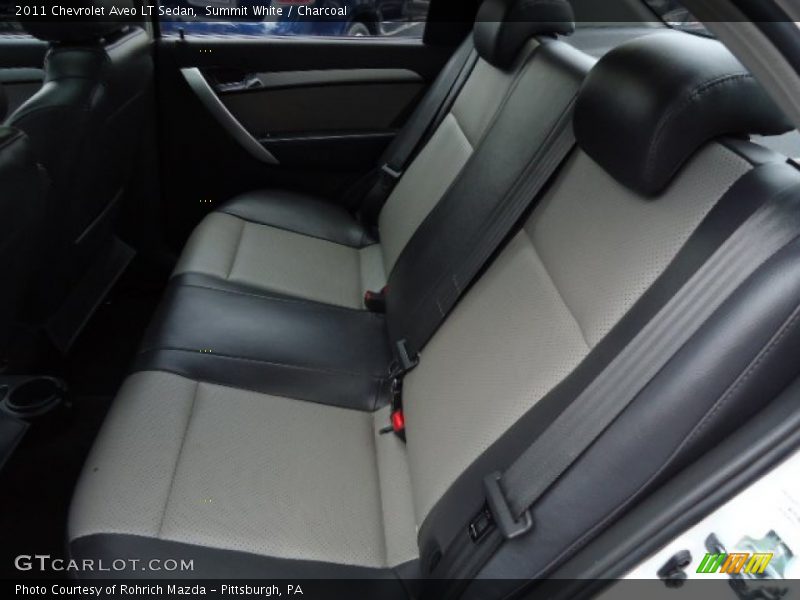 Summit White / Charcoal 2011 Chevrolet Aveo LT Sedan